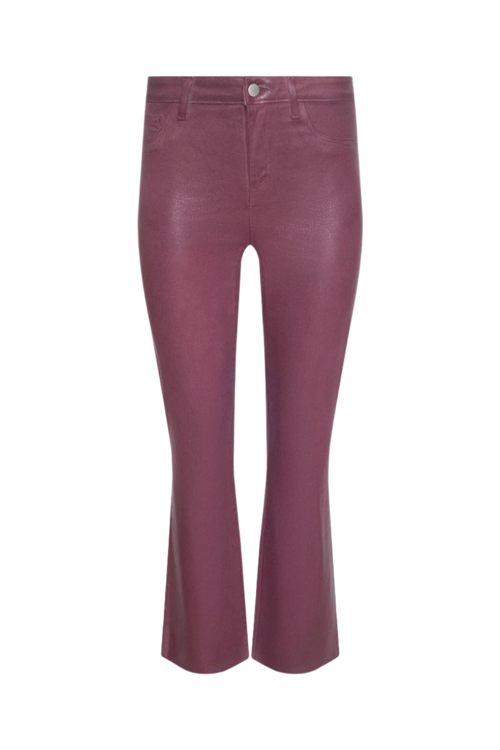 KENDRA CROP FLARE COATED