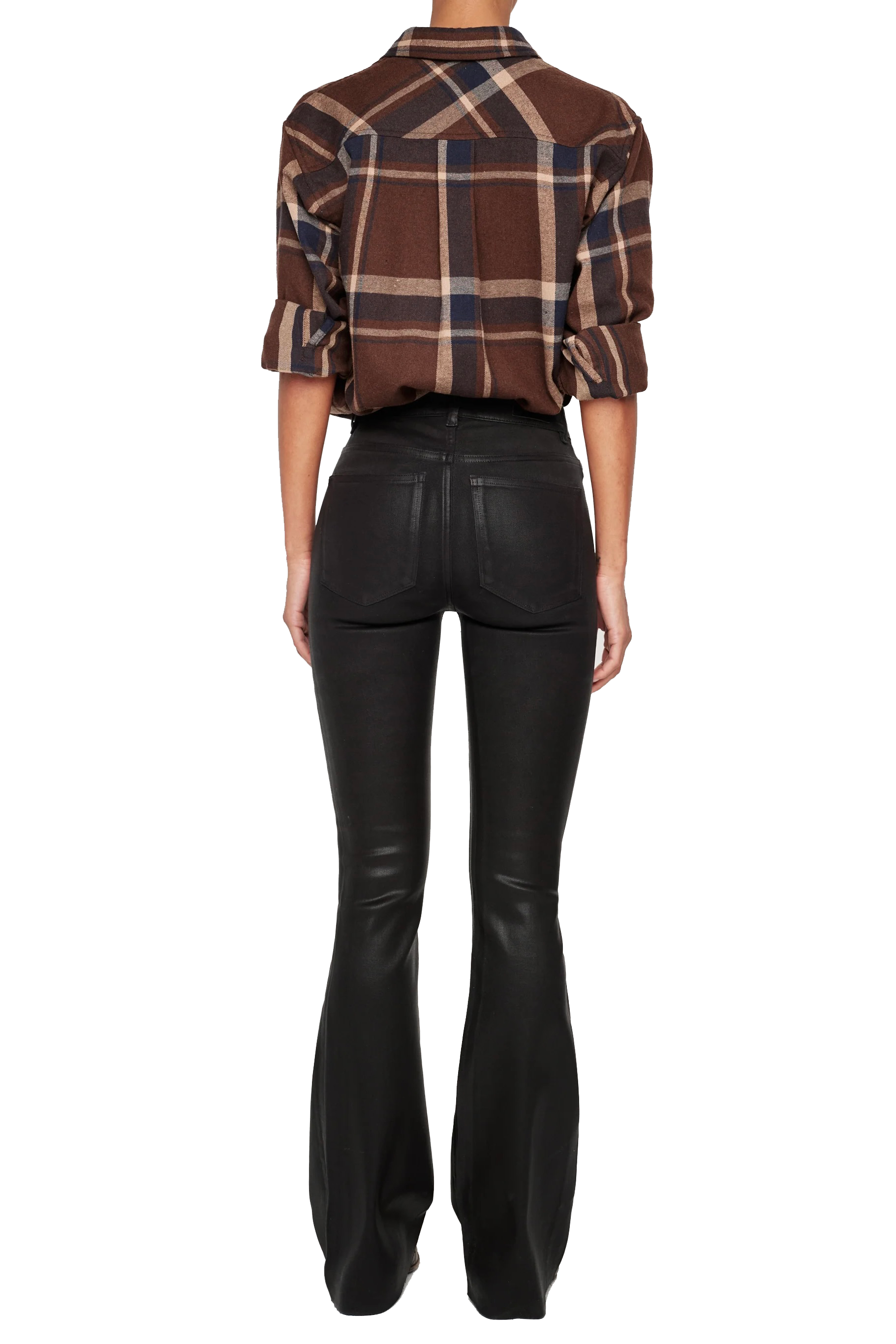 BRIDGET BOOT HIGH RISE COATED 33