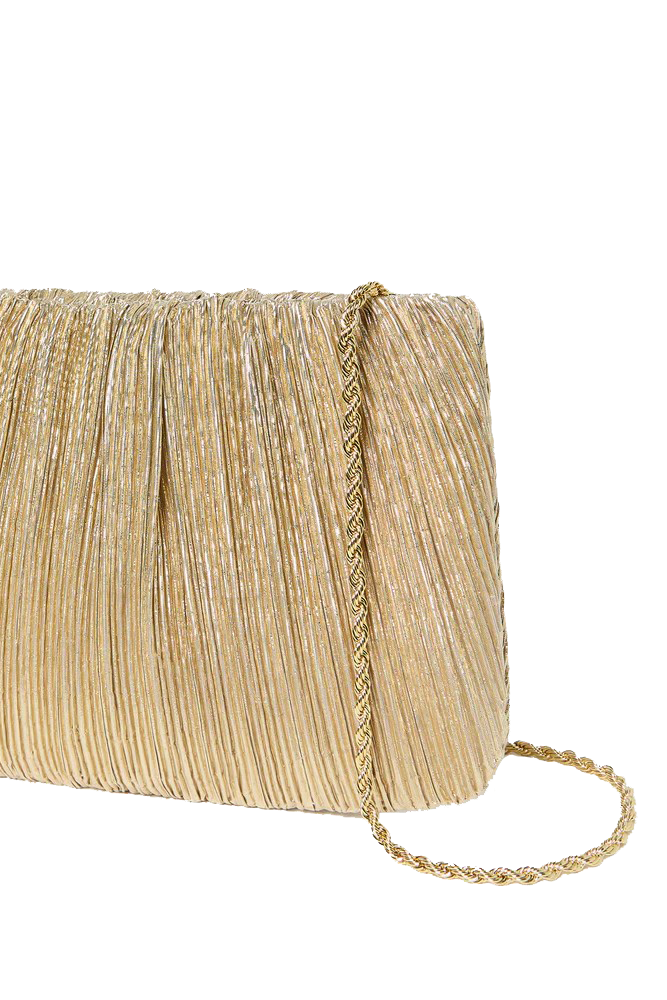 BRIT PLEATED POUCH