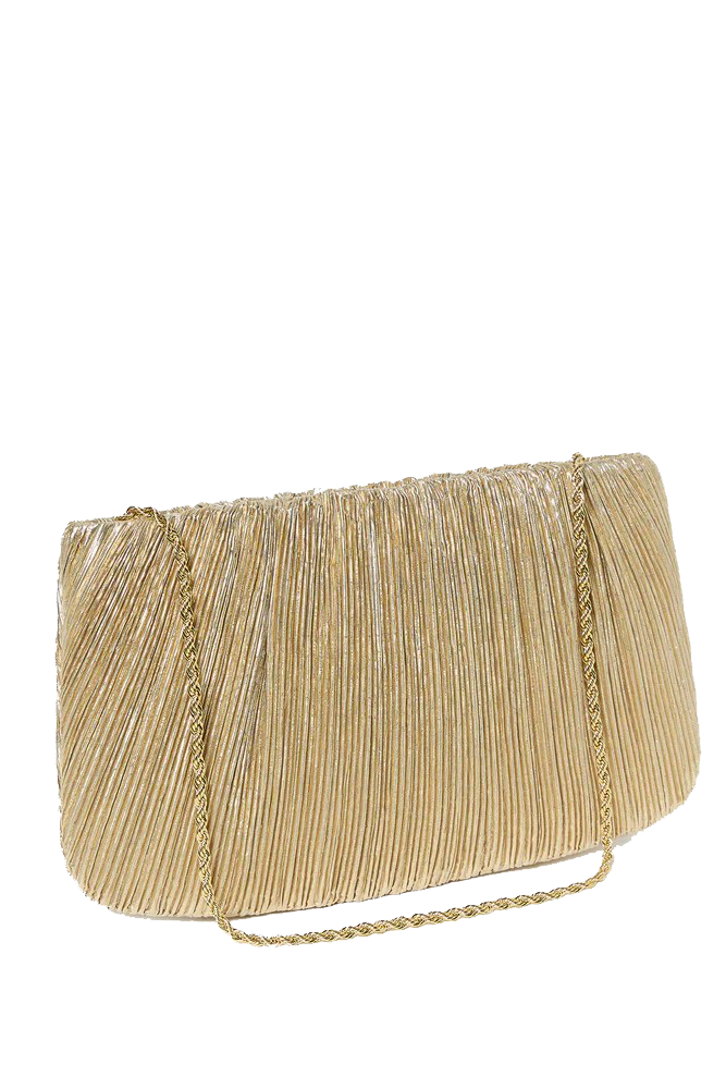 BRIT PLEATED POUCH