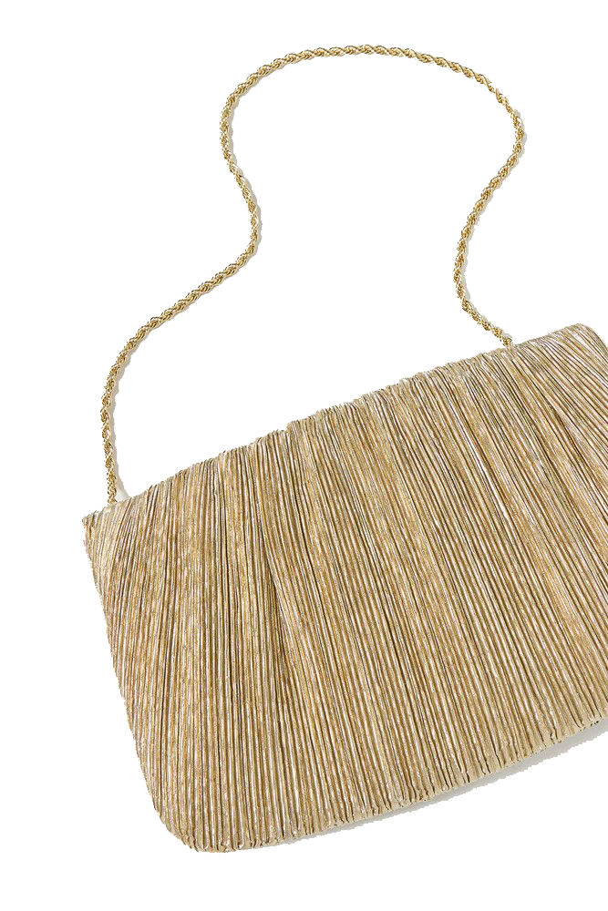 BRIT PLEATED POUCH