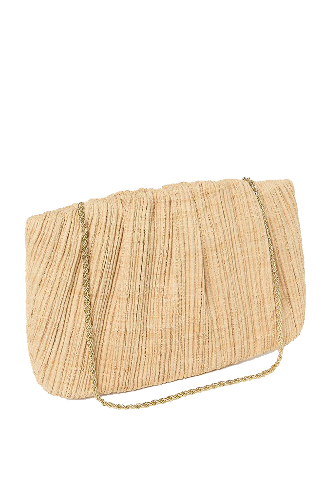 BRIT PLEATED POUCH