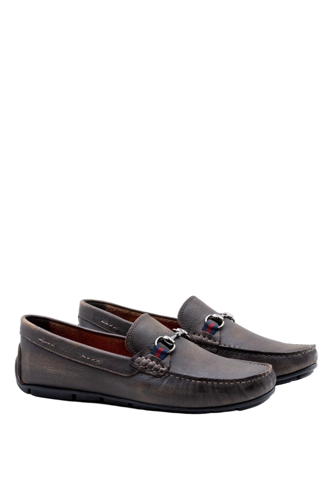 BERMUDA PEBBLE HORSE BIT LOAFER
