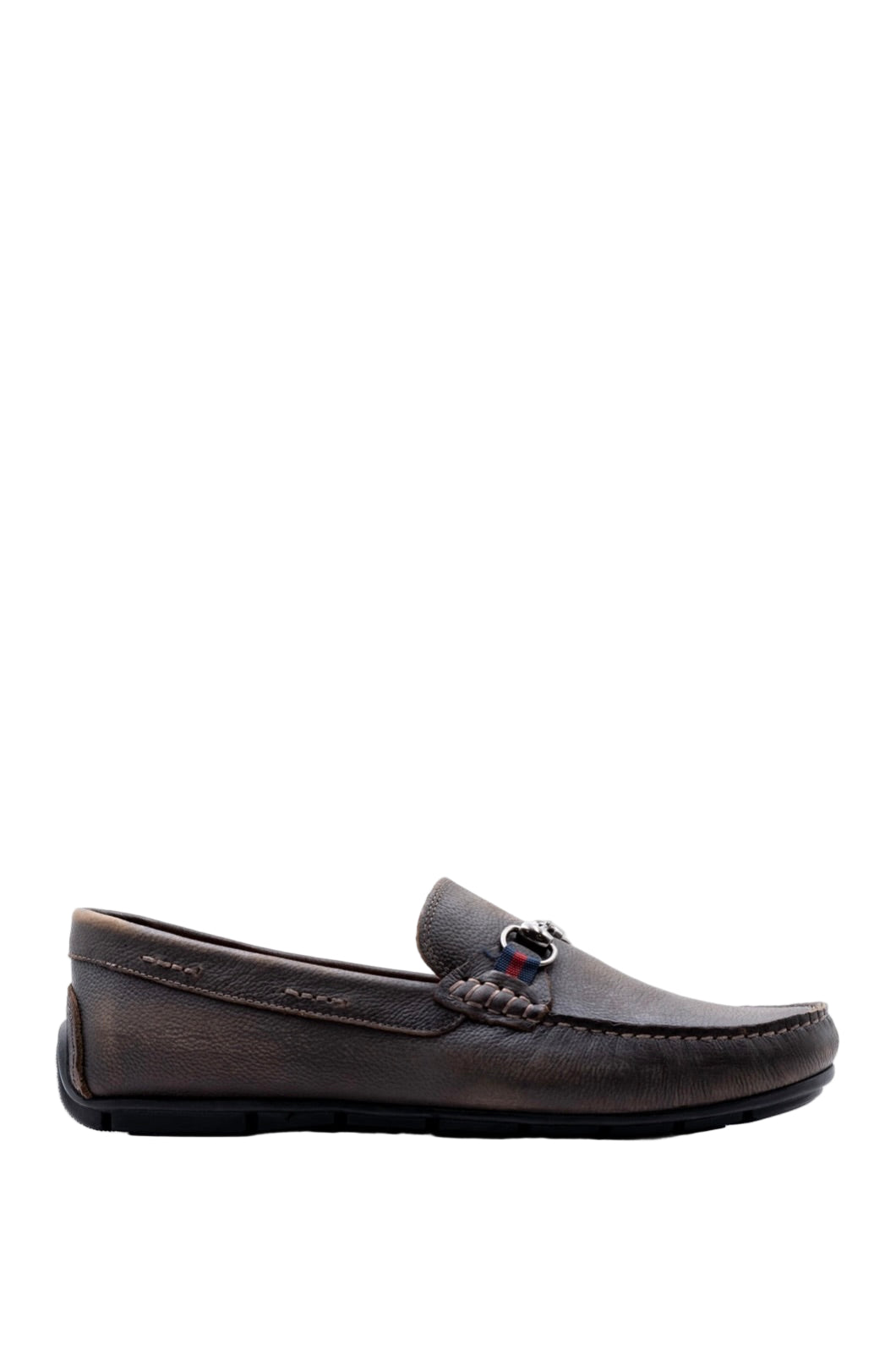 BERMUDA PEBBLE HORSE BIT LOAFER