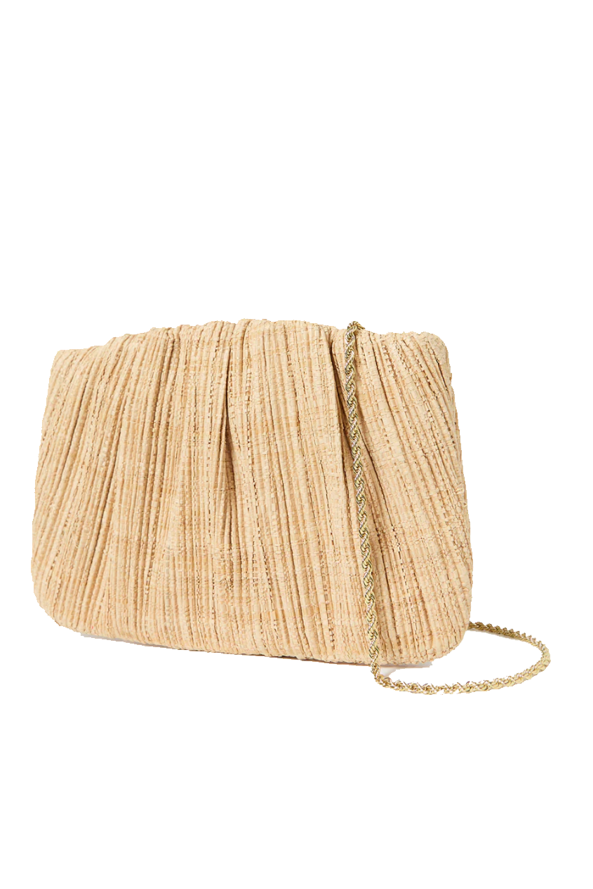 BRIT PLEATED POUCH