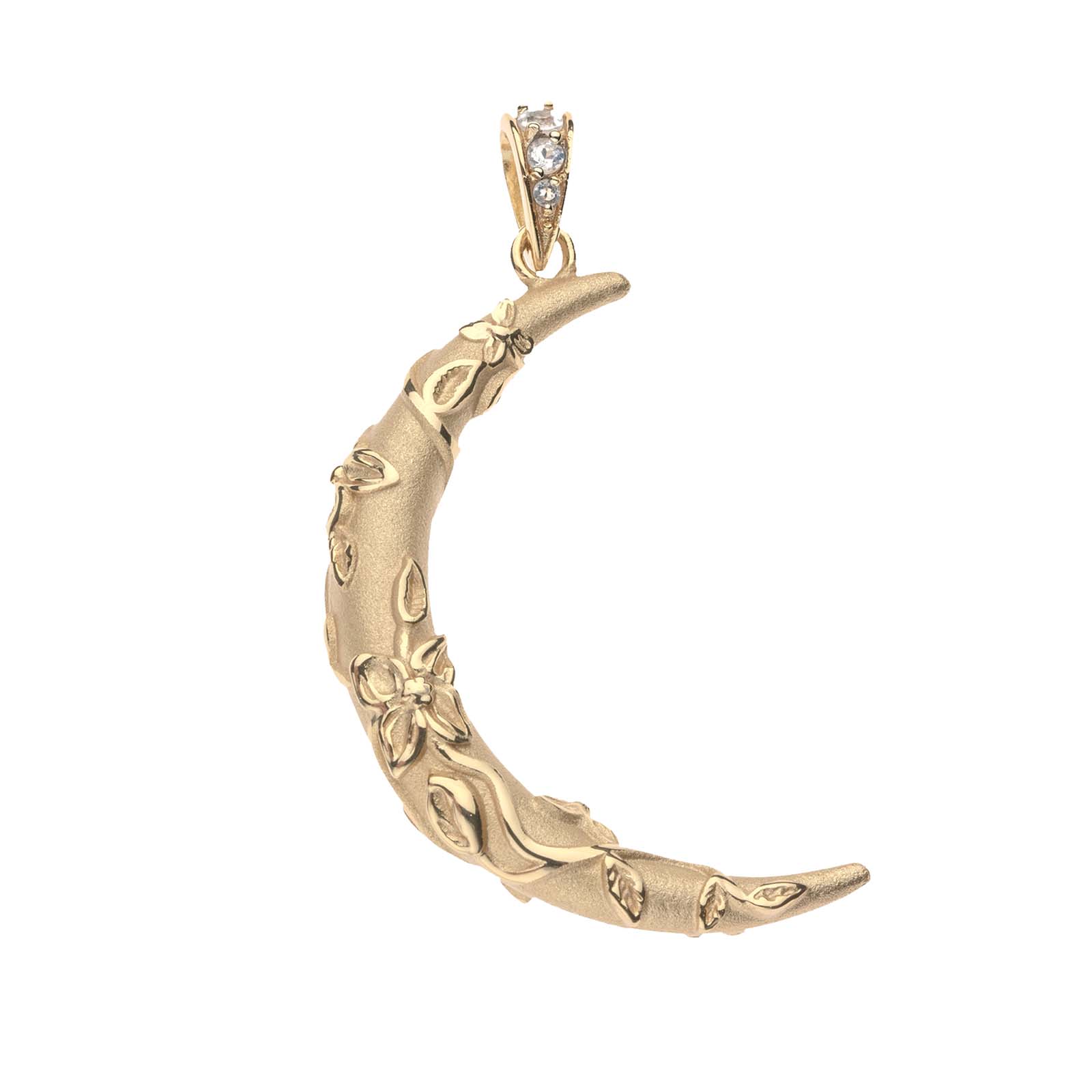 FOREVER VINEYARD CRESCENT MOON- ADJ DELICATE CHAIN