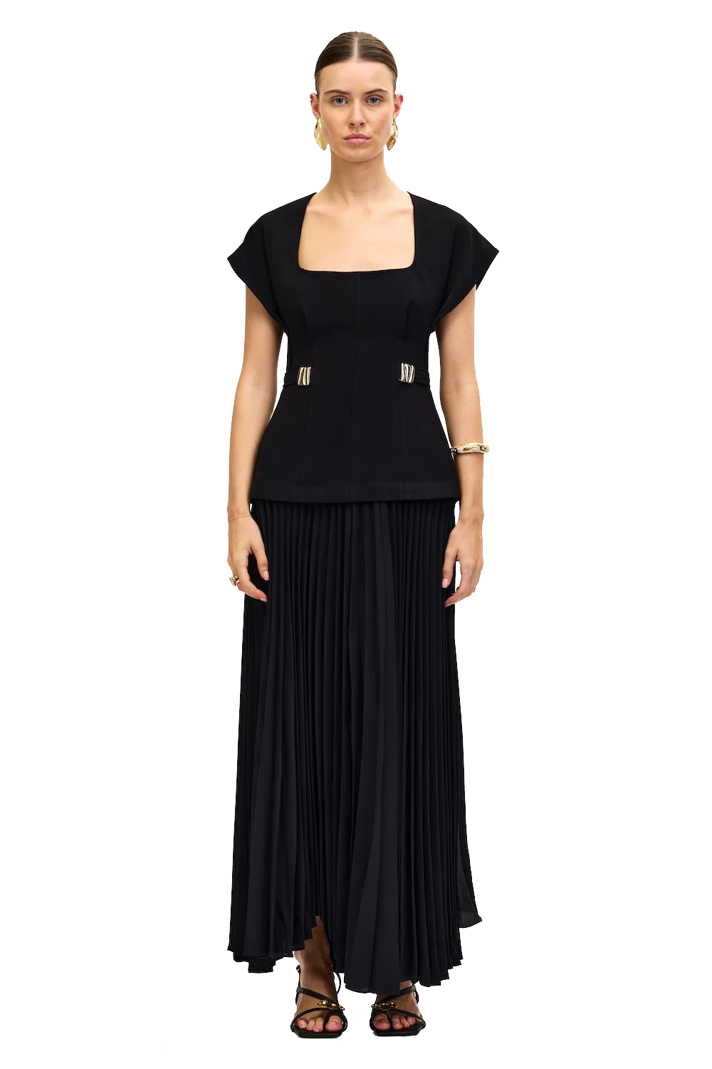BOLLOW MAXI DRESS