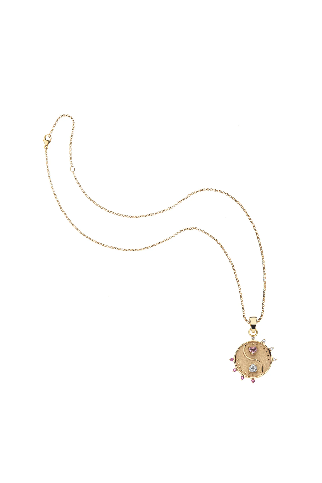 BALANCE PETITE EMBELLISHED NECKLACE- CLASSIC ROLO CHAIN