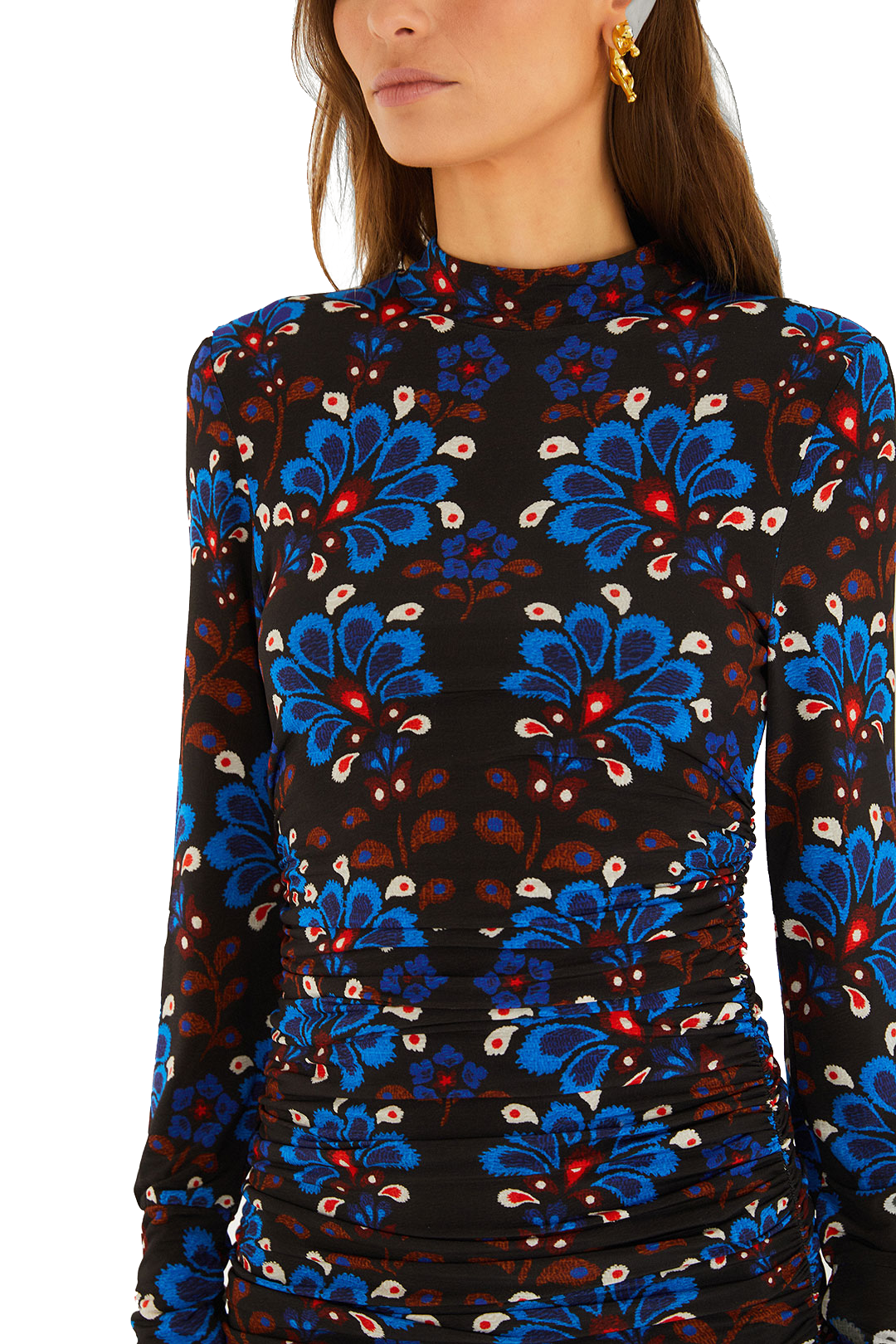 LATINA SCARF JERSEY MINI DRESS