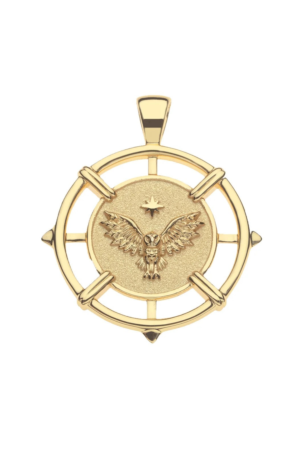 GRACE OWL ORIGINAL NECKLACE- DRAWN LINK CHAIN