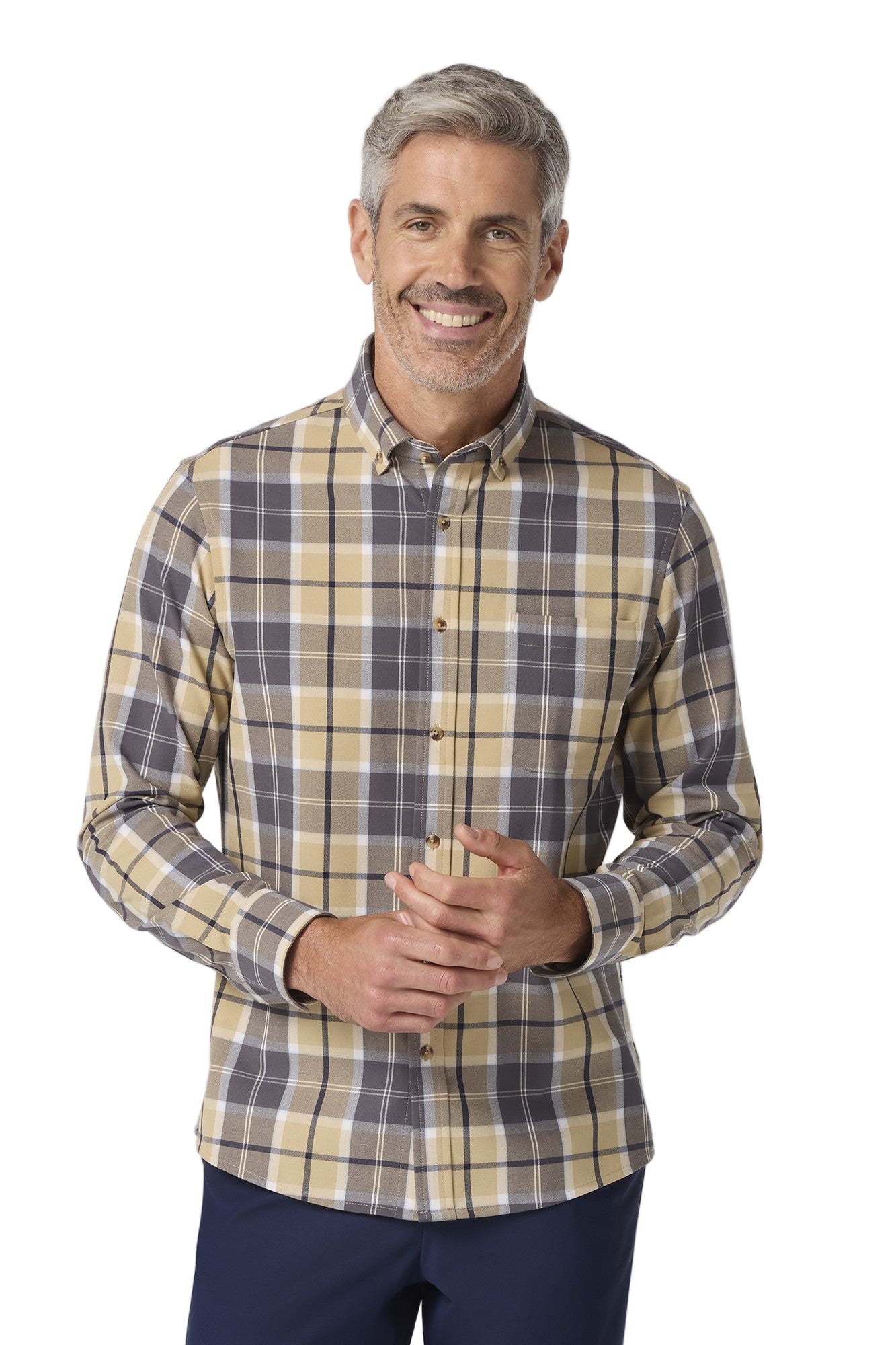 CITY FLANNEL LS SPORT SHIRT