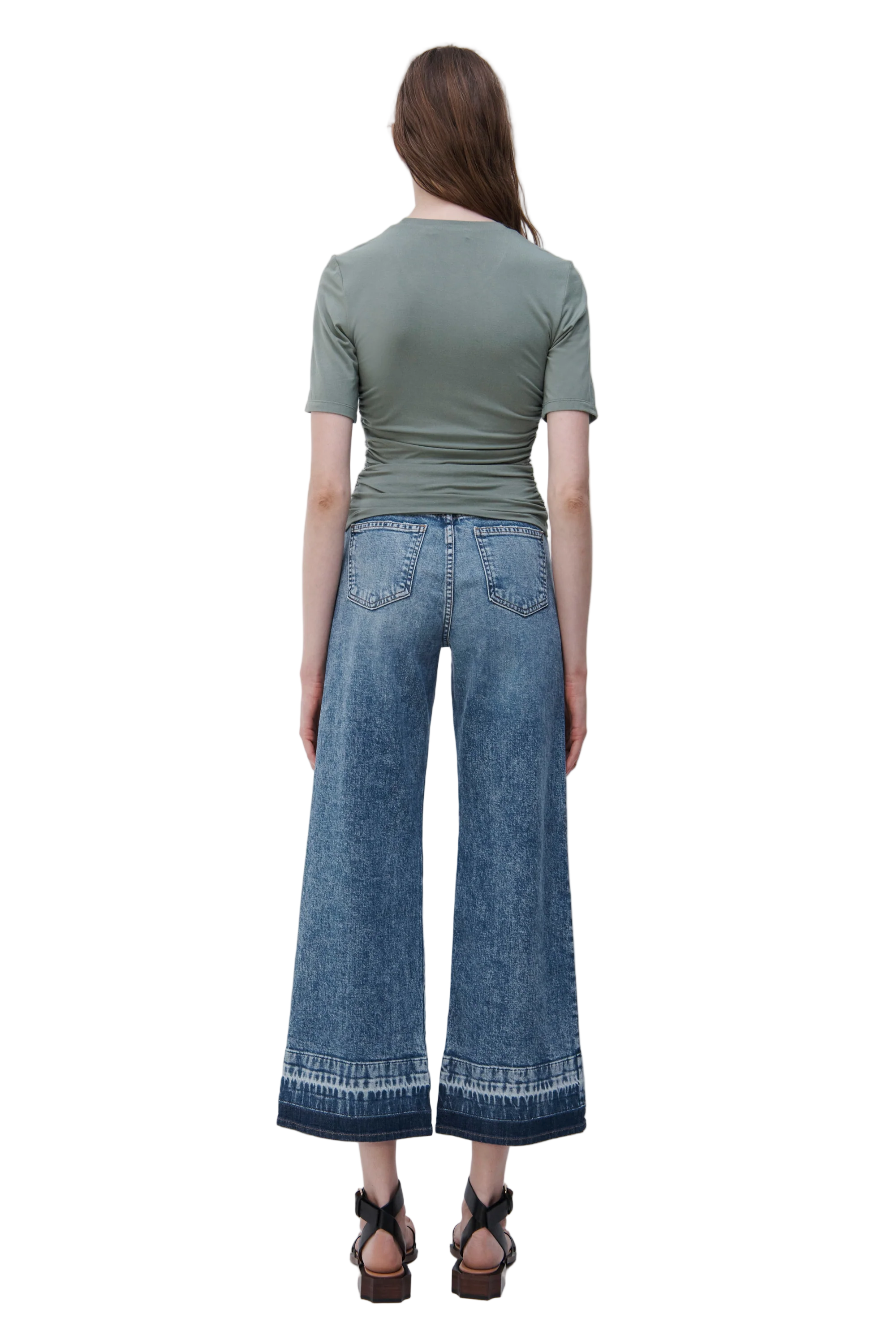 JUDE HIGH RISE CROP WIDE LEG