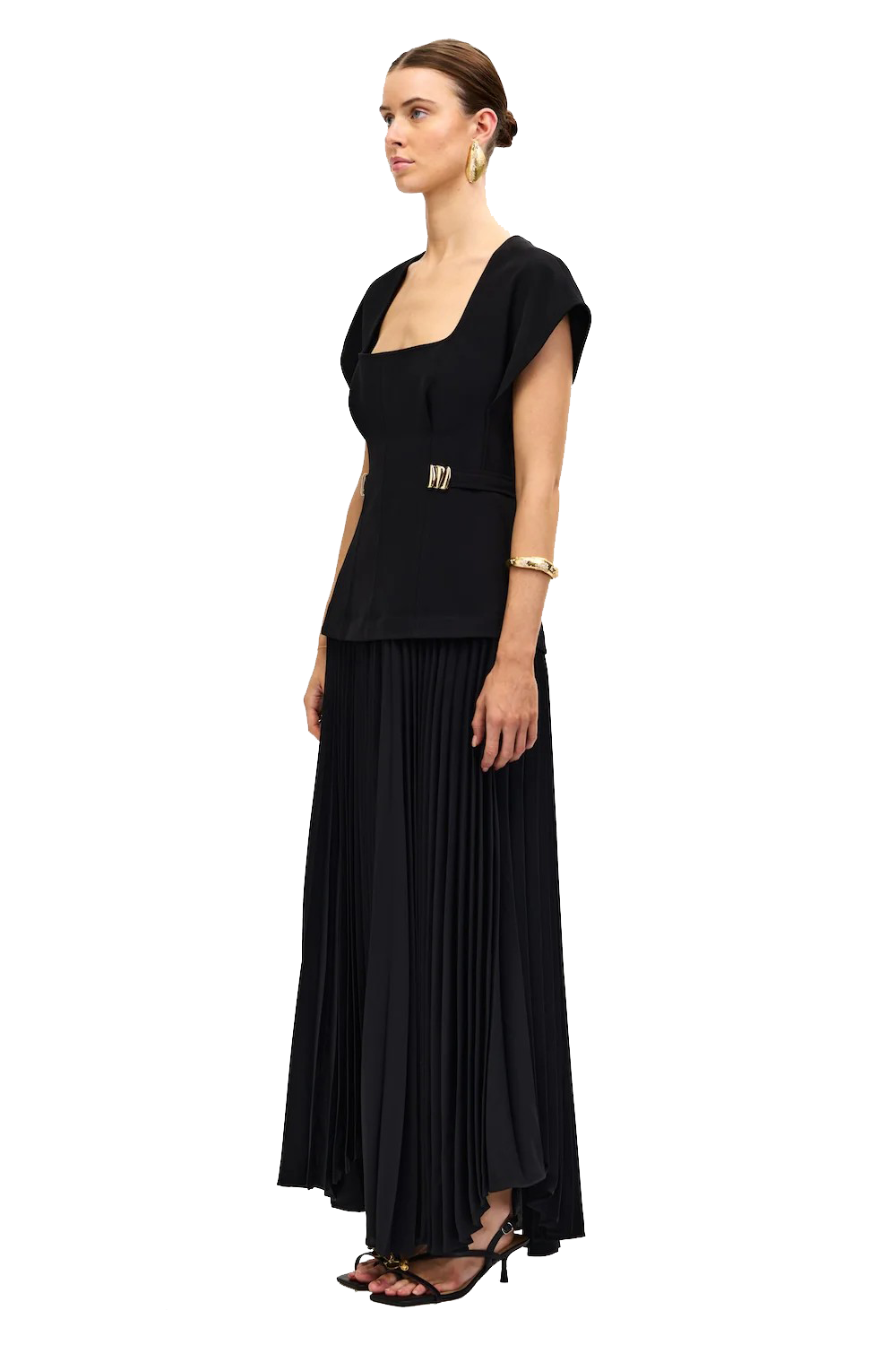 BOLLOW MAXI DRESS
