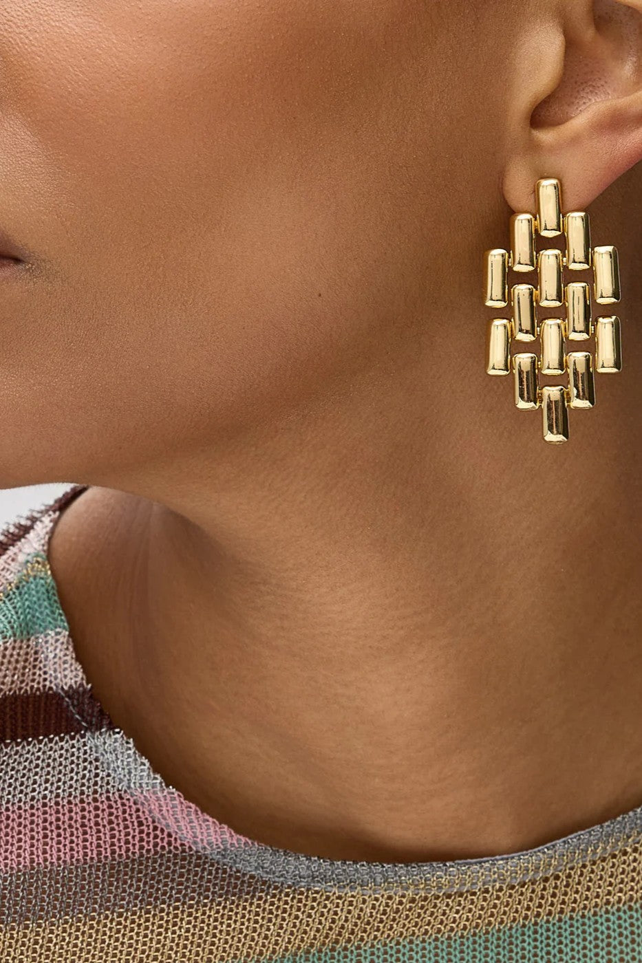 ELEANOR EARRINGS- GLD