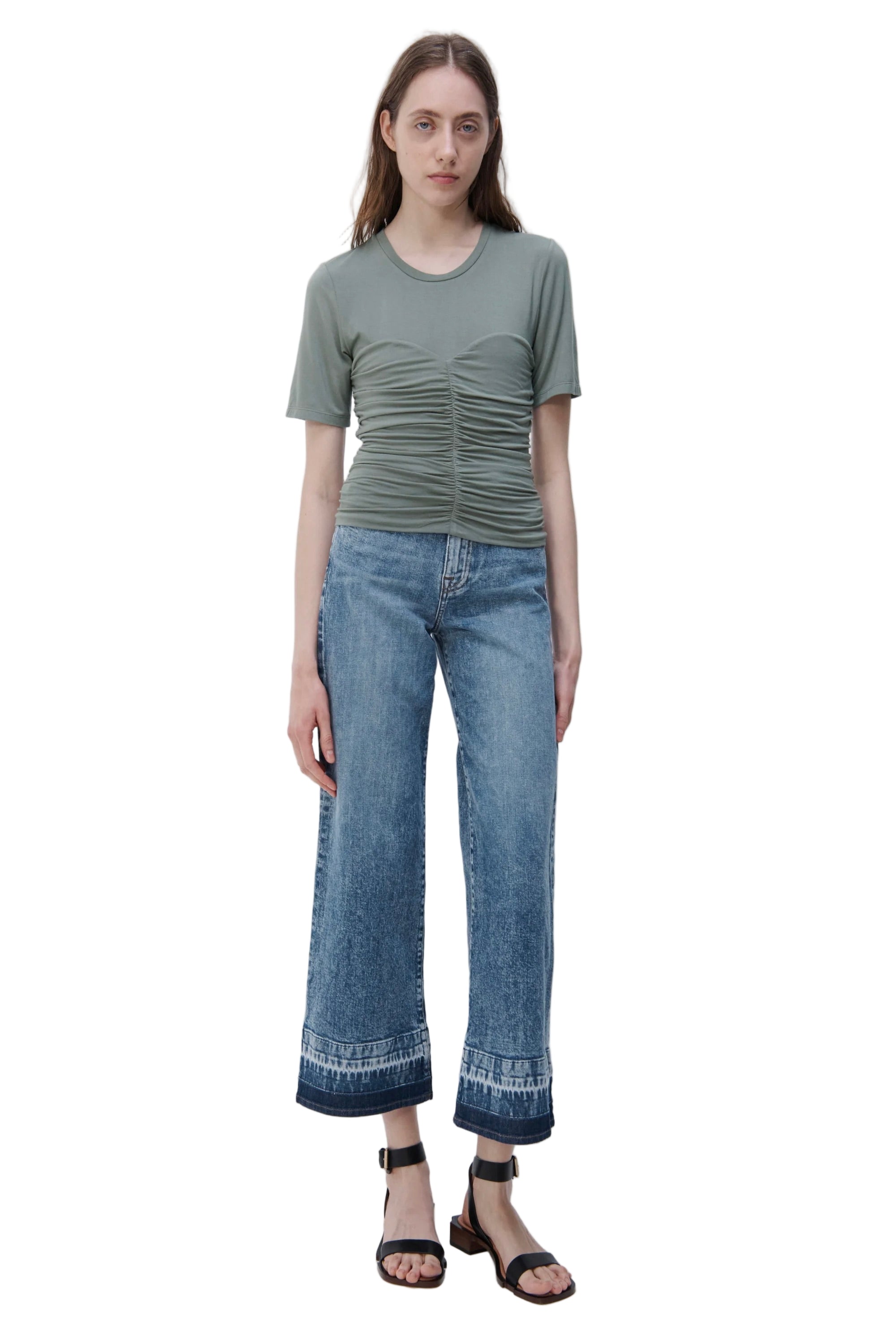 JUDE HIGH RISE CROP WIDE LEG