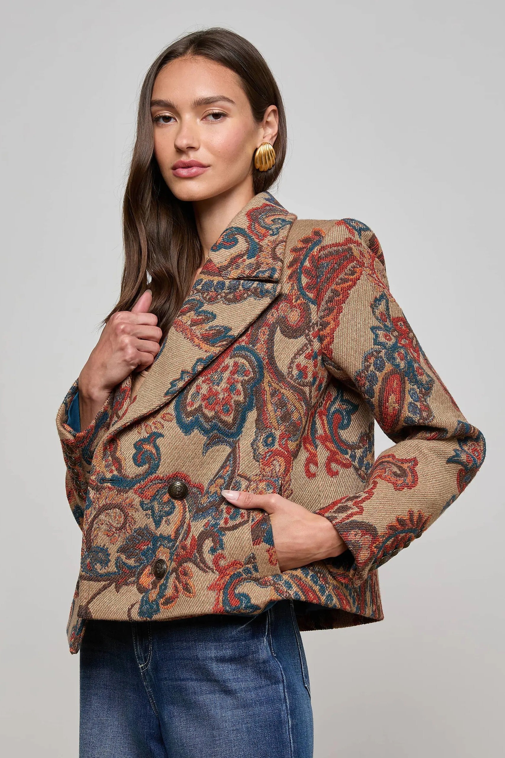 KELSEY CROPPED PEACOAT