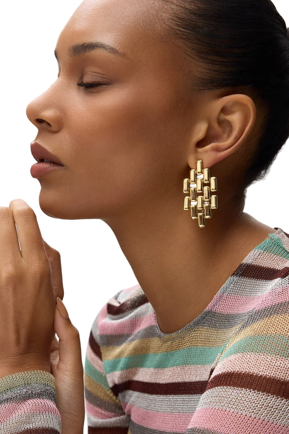 ELEANOR EARRINGS- GLD