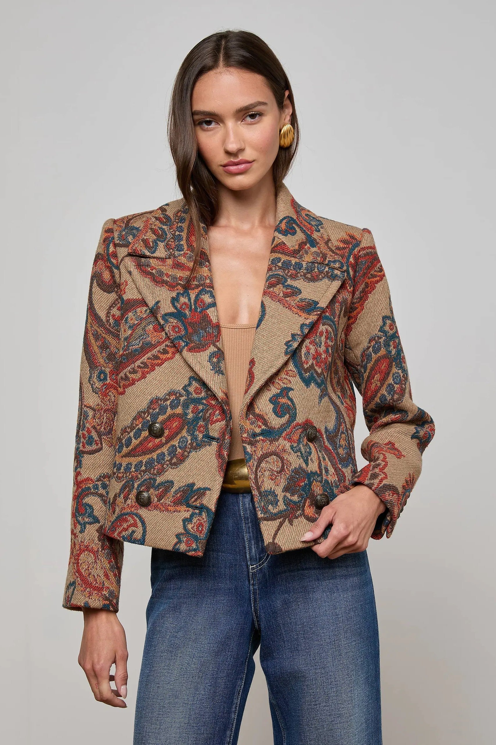 KELSEY CROPPED PEACOAT