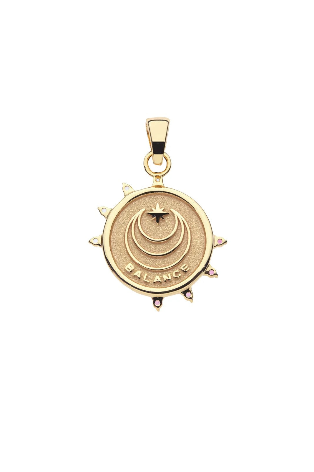 BALANCE PETITE EMBELLISHED NECKLACE- CLASSIC ROLO CHAIN