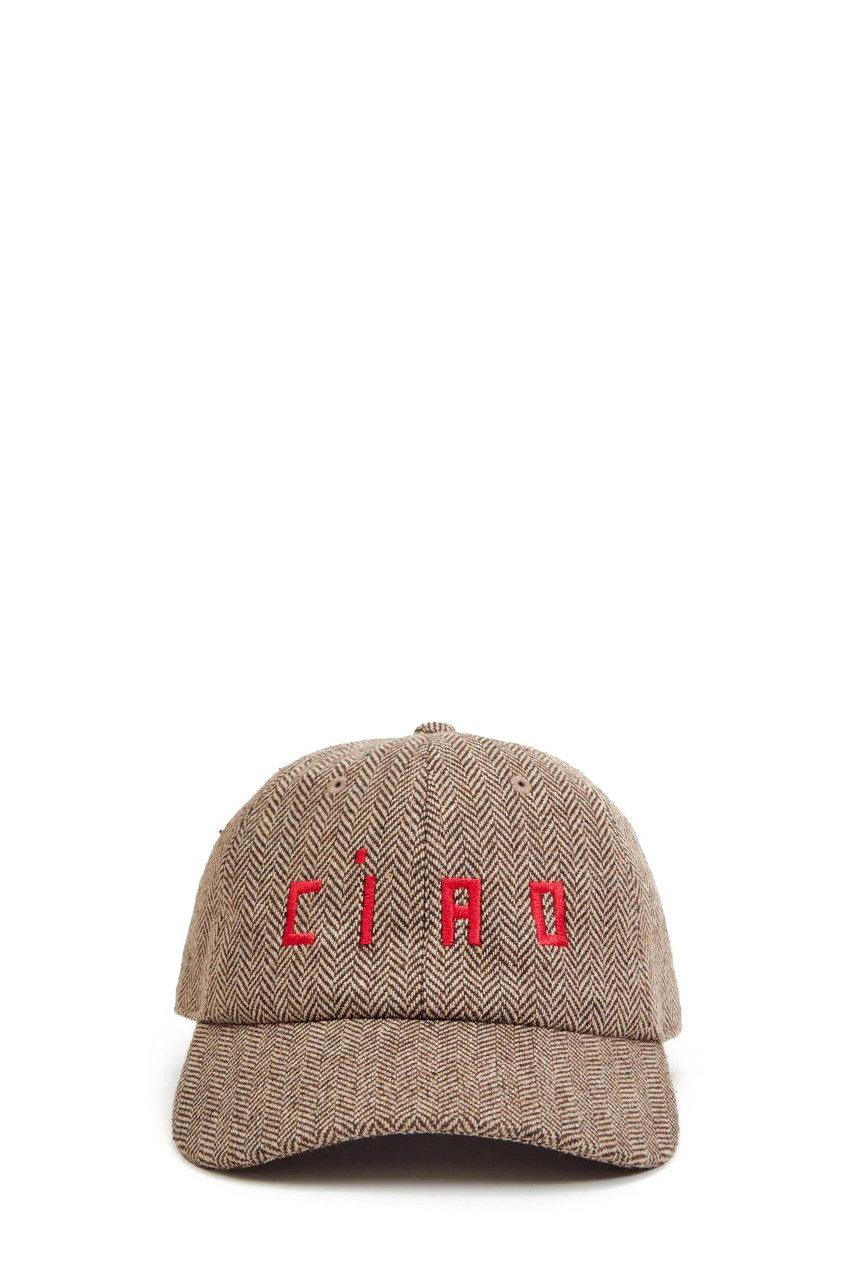 CIAO WOOL BASEBALL HAT- TAUPE