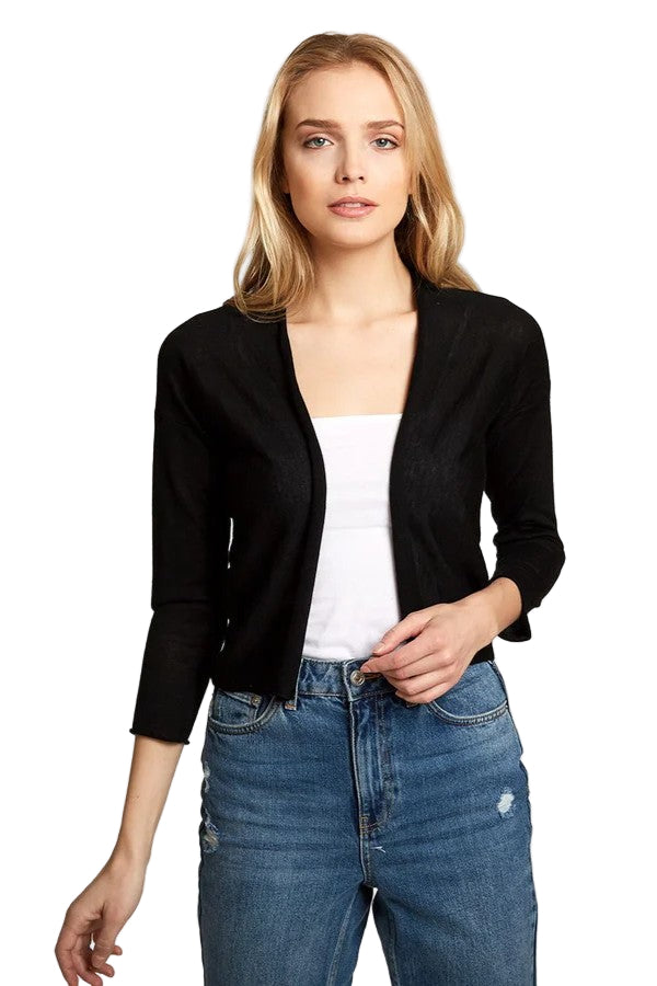 EASY CROP CARDIGAN