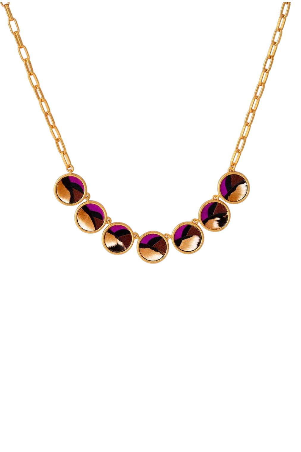 ELLA MULTI BEZEL NECKLACE