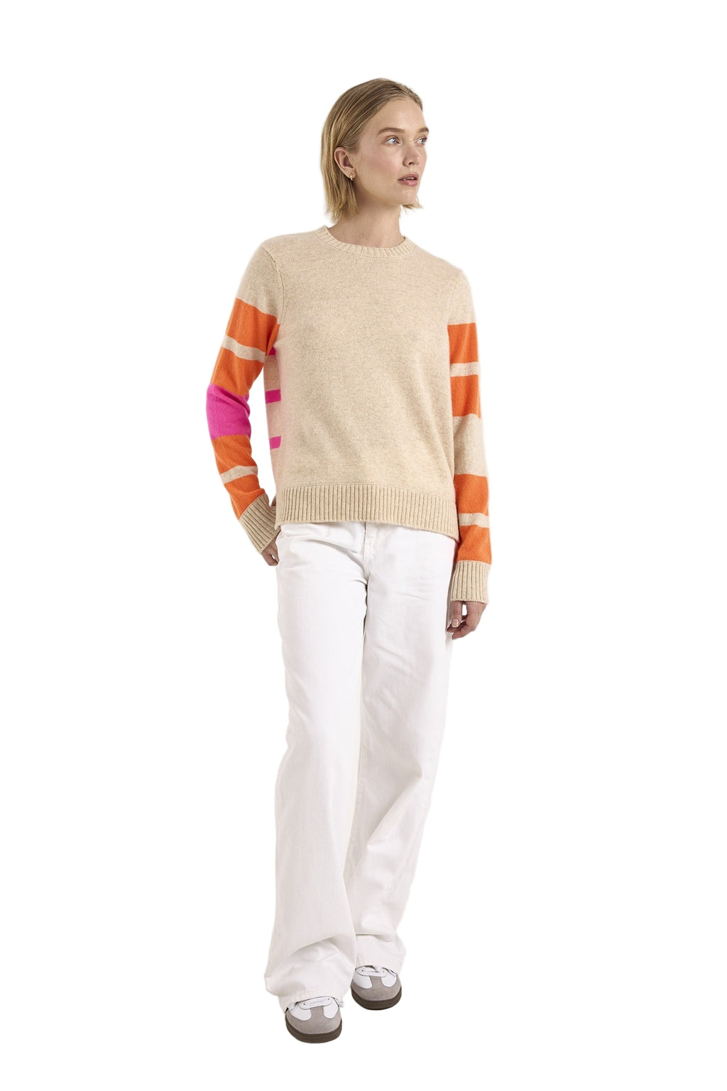 IRREGULAR STRIPE MAYA CREW