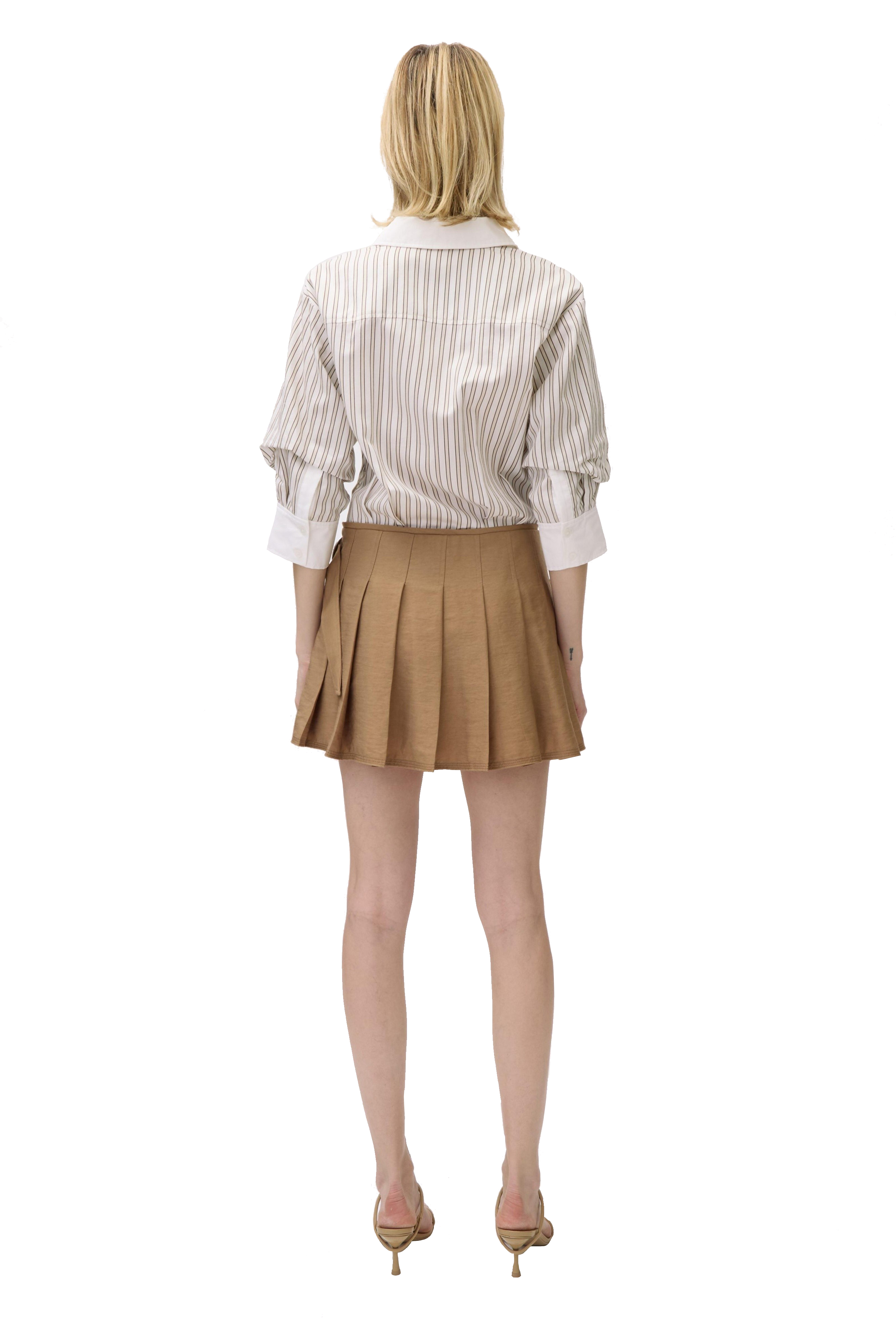 FRANKIE MINI COMBO SHIRT DRESS