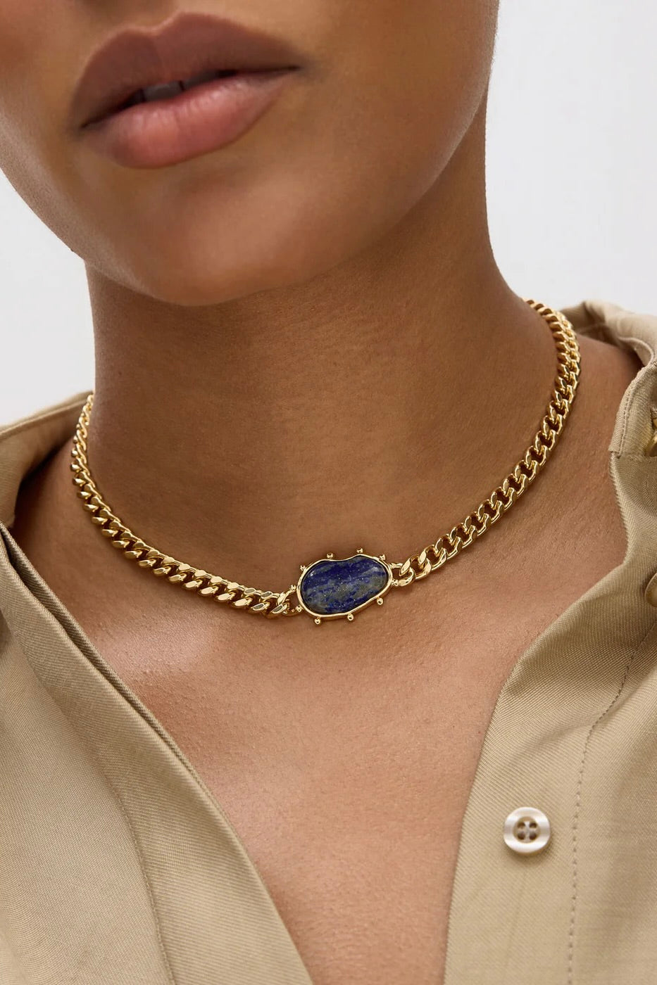 EMBER NECKLACE- GLD/MULTI