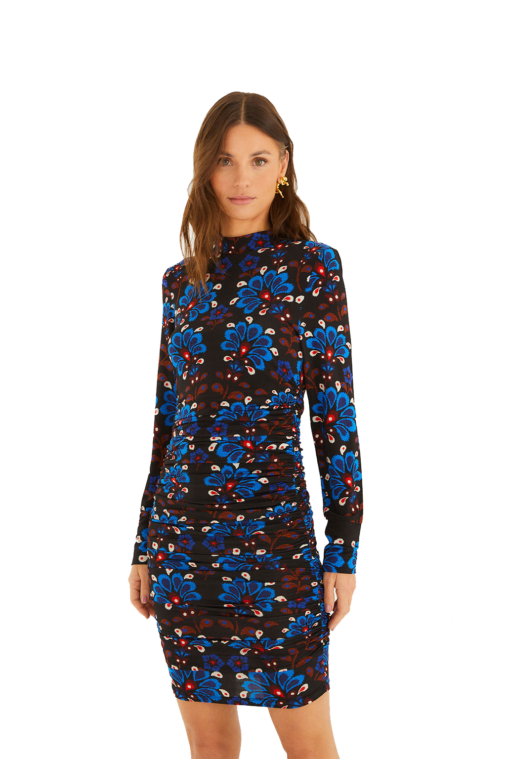 LATINA SCARF JERSEY MINI DRESS