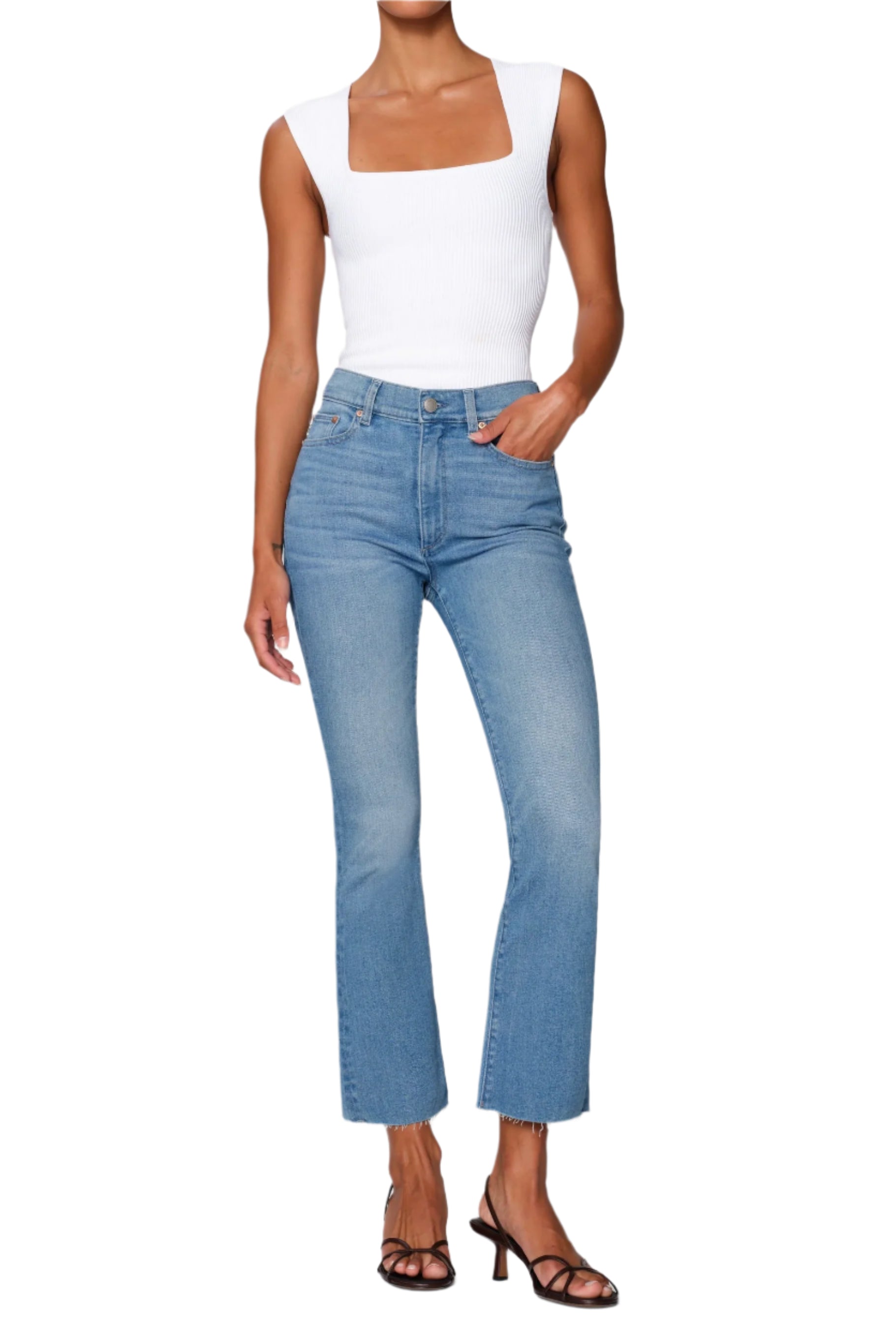 BRIDGET BOOT HIGH RISE CROP (13923)