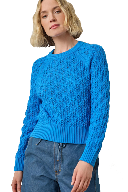 EASY SLV RAGLAN SWEATER (PA3215)
