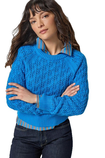 EASY SLV RAGLAN SWEATER (PA3215)