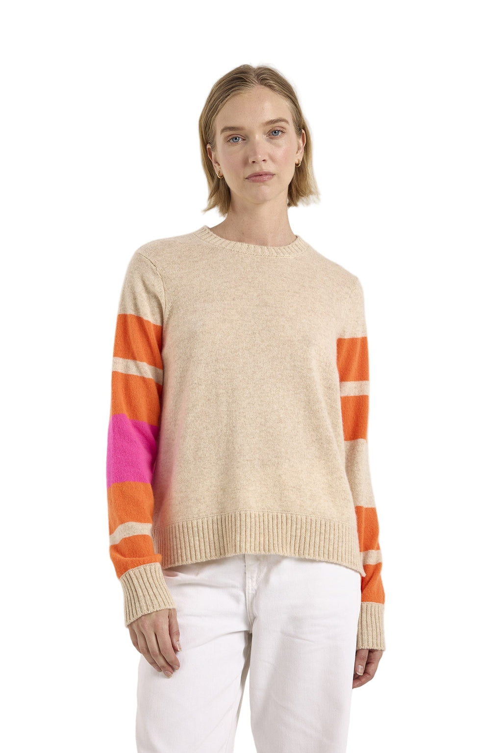 IRREGULAR STRIPE MAYA CREW