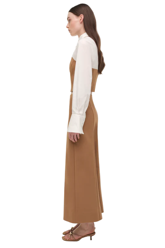 KALLIN CROPPED WIDE LEG PANT