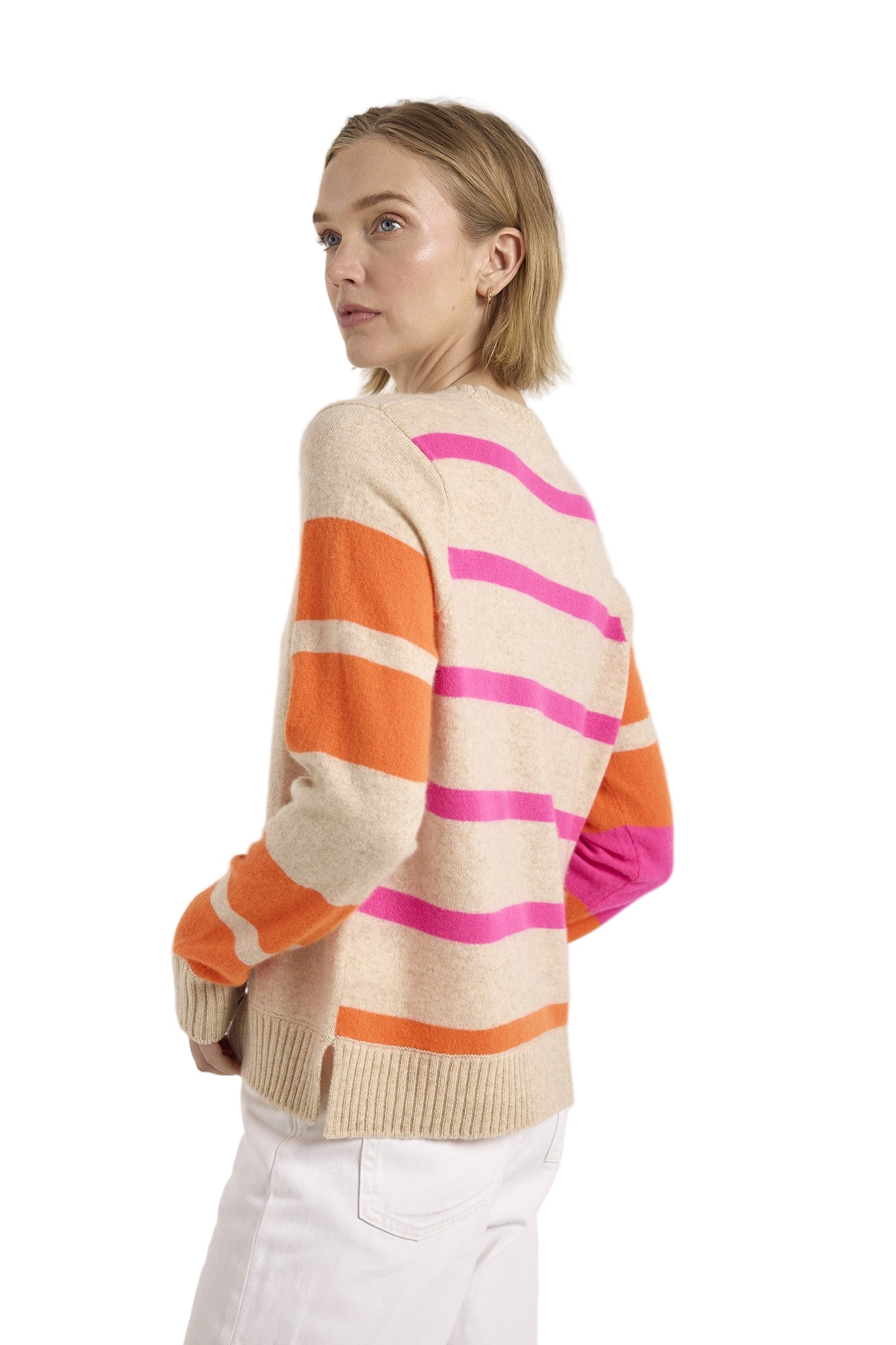 IRREGULAR STRIPE MAYA CREW