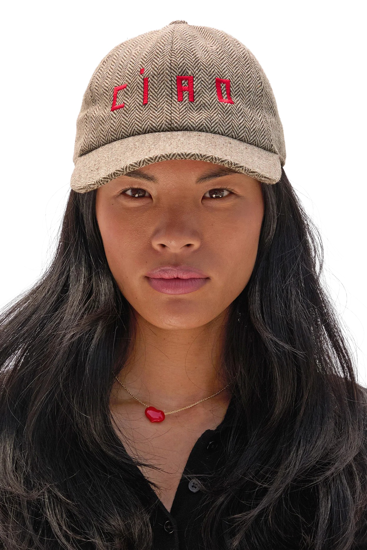 CIAO WOOL BASEBALL HAT- TAUPE